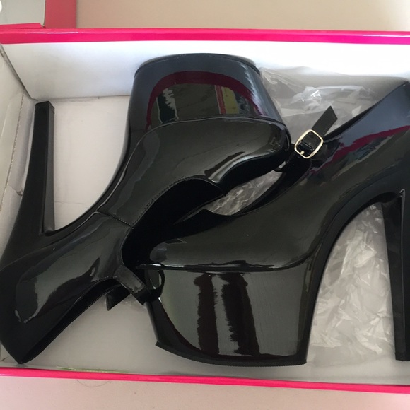 pleaser mary jane shoes